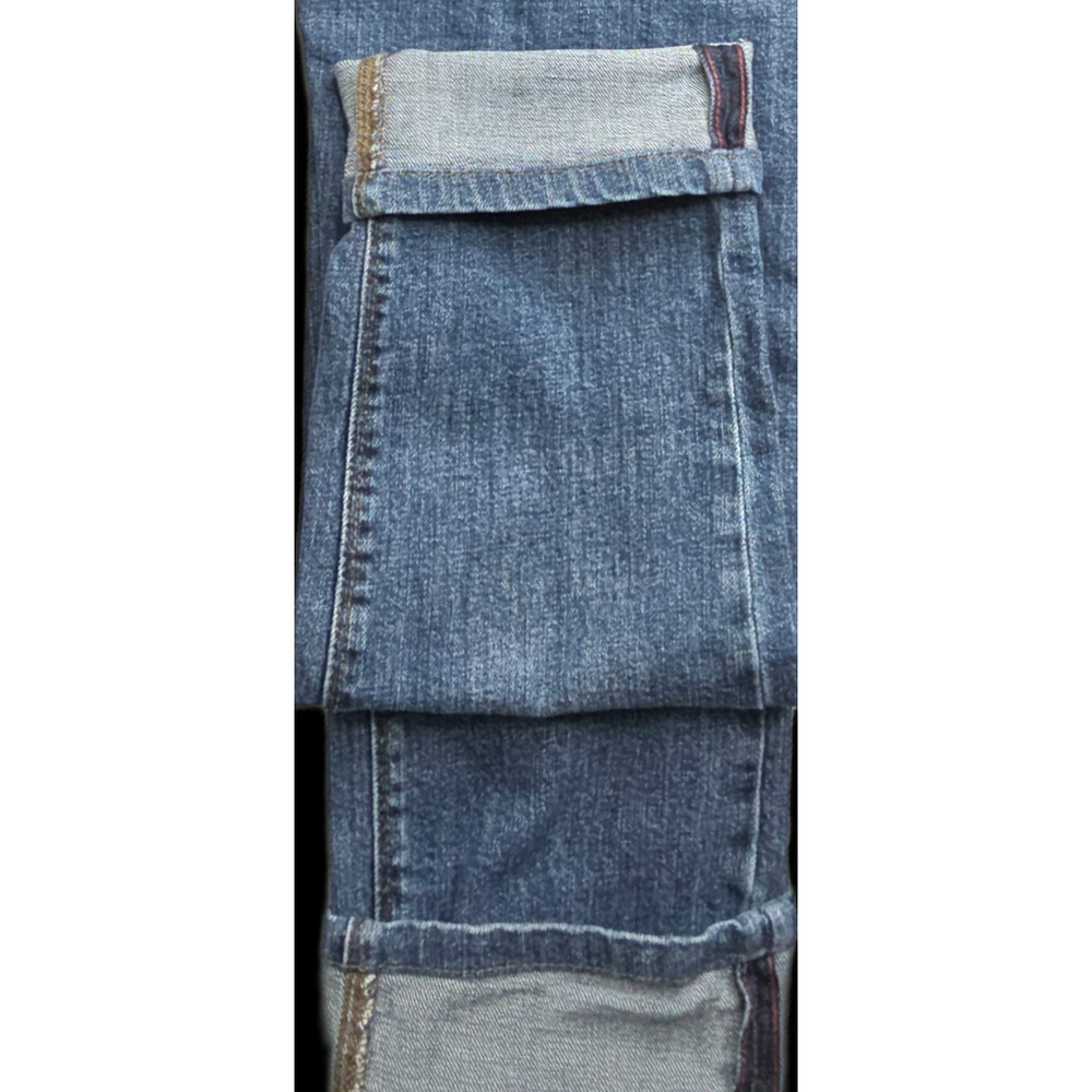 Massimo Dutti Selvedge Slim Jeans Men’s 30 Blue Premium Denim 28 Inseam - Picture 2 of 13
